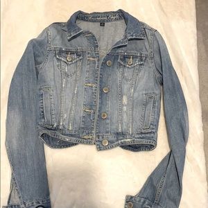 Cropped Jean Jacket